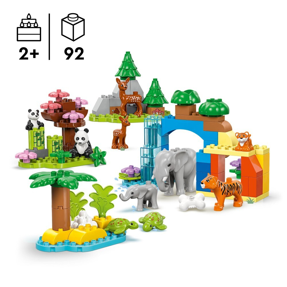 LEGO DUPLO Town / Семья диких животных 3-в-1/ 10446