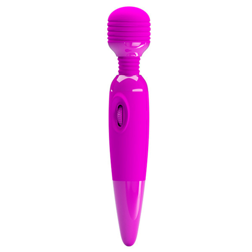 Лиловый вибромассажер 25см Pretty Love Power Wand BW-055009-1