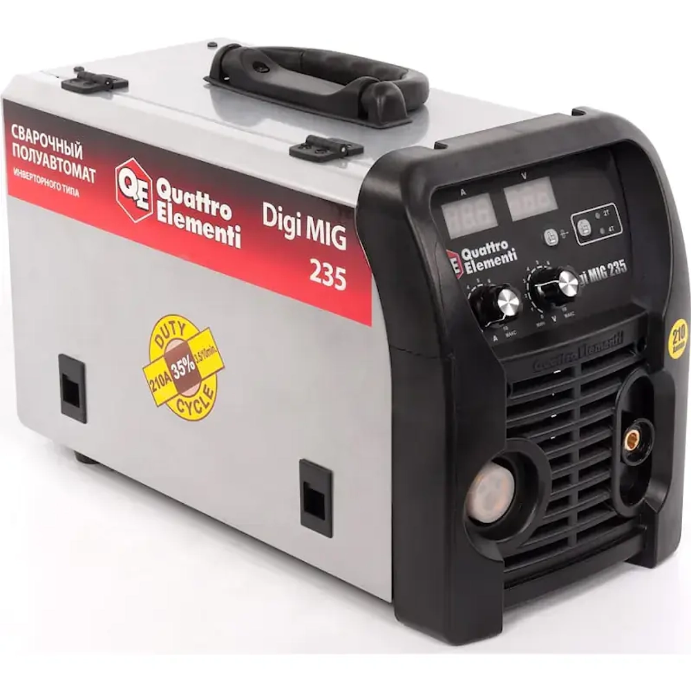 QUATTRO ELEMENTI Digi MIG 235 сварочный инвертор 772-616