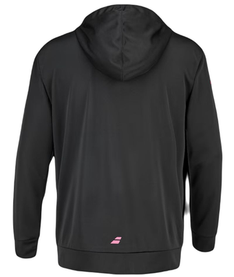 Мужская теннисная кофта Babolat Padel Hood Sweat Men - черный