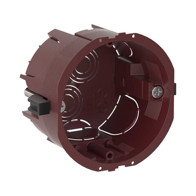 Подрозеточная коробка для полых стен, глубиной 45мм, 2 модуля