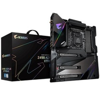 Материнская плата Gigabyte Z490 AORUS XTREME (LGA1200/Z490/4xDDR4/3xPCI-E/2xM.2/SB7.1/GLAN/Wi-Fi/BT/HDMI/2xType-C/EATX)