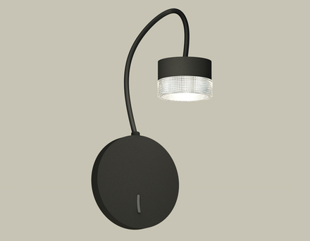 Ambrella Комплект настенного светильника с выключателем и композитным хрусталем Traditional DIY XB9596250