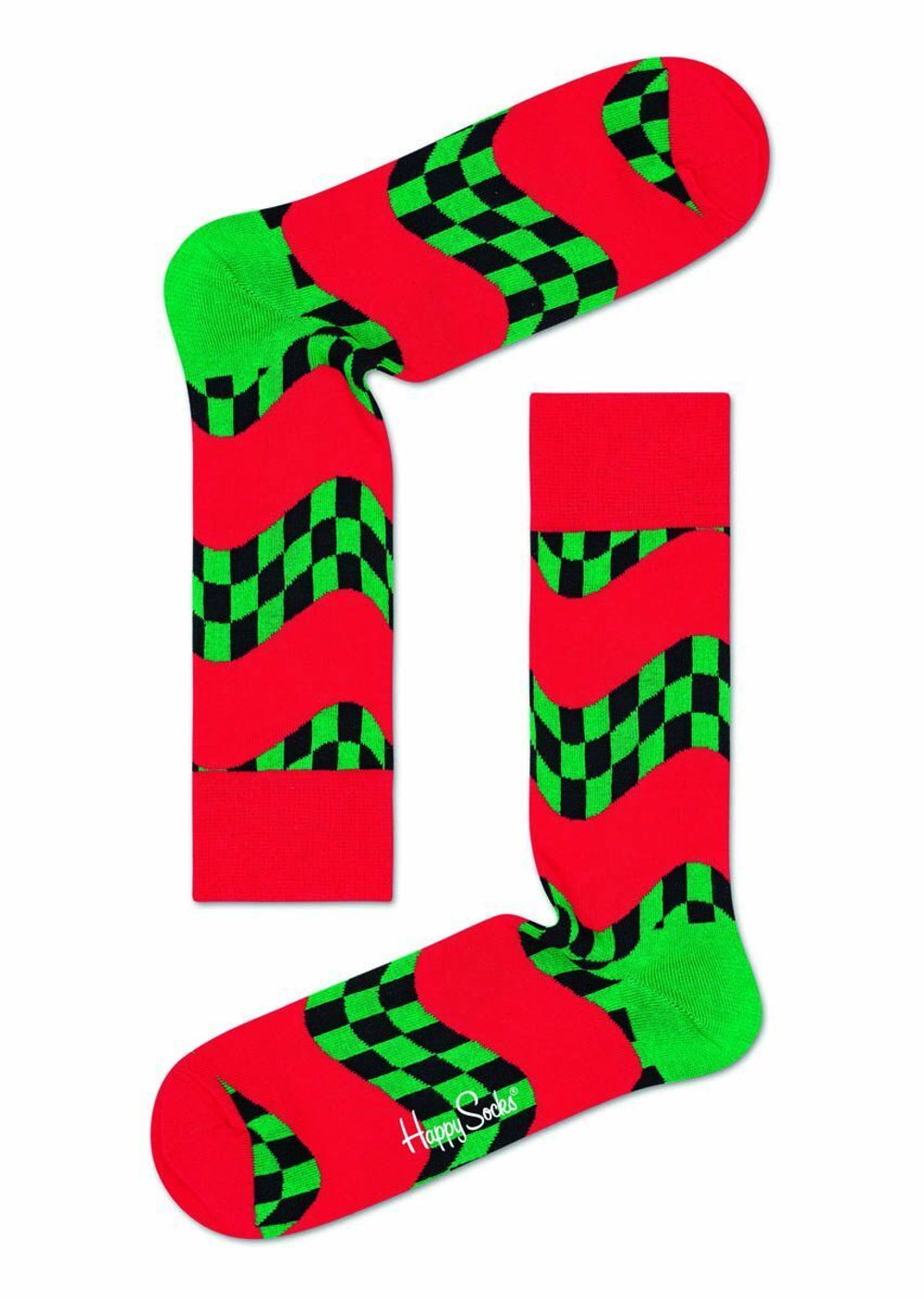 Носки унисекс Race Sock с финишной прямой (Размер: 29) (Цвет: желтый)