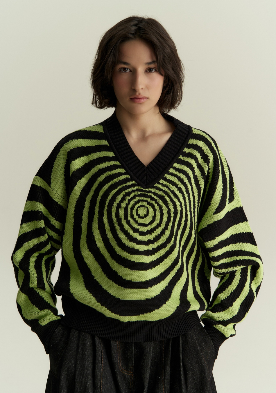 Джемпер с принтом 1'1'26