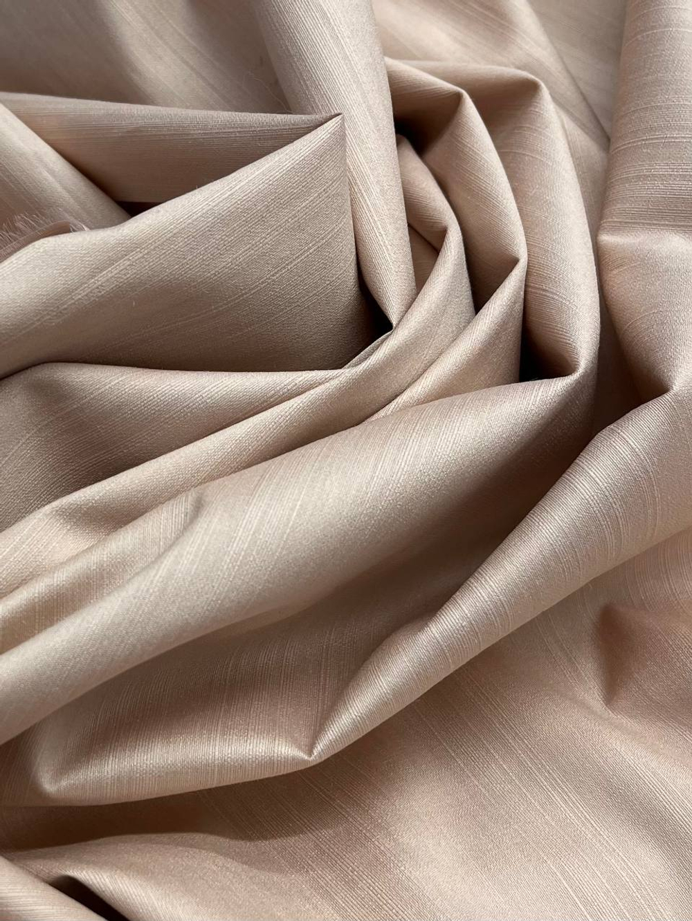 Шелк чесуча нежно-розовый