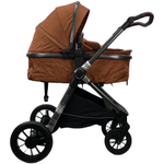 Коляска трансформер 3в1 с перекидной ручкой Luxmom A4 /бежевая