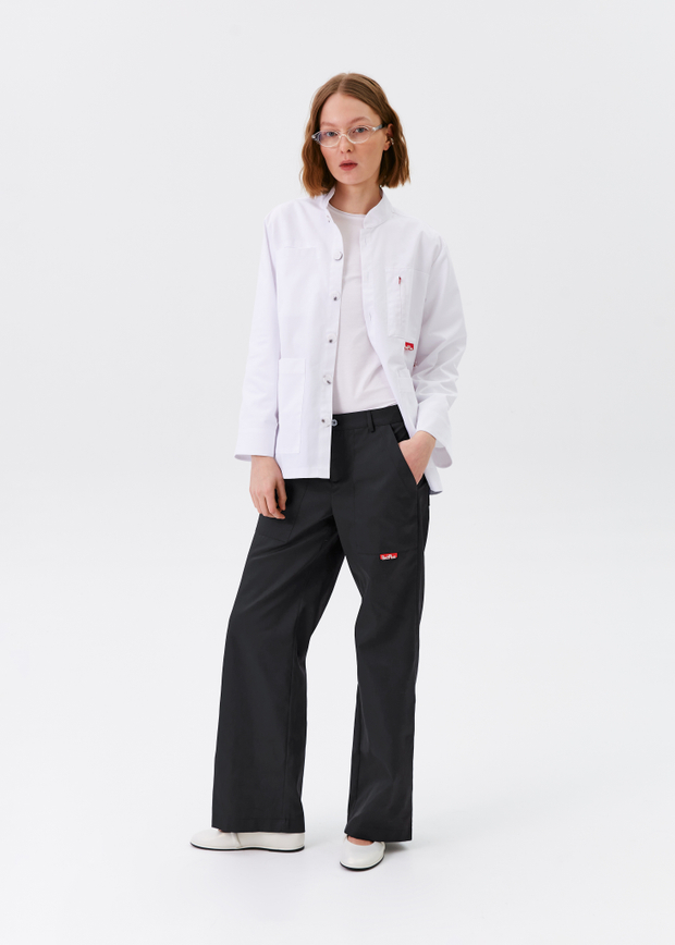 Брюки медицинские женские Лаворо, ртуть хлопок