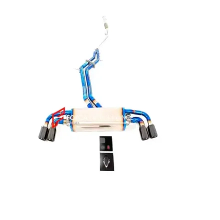 Спортивная выхлопная система с заслонками для Porsche Cayenne 9Y0 2017+ 3.0T Порше Каен