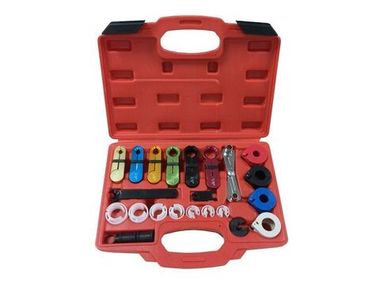 Комплект для разъединения быстросъемных соединений топливных систем и систем кондиционирования, 25пр в кейсе Forsage F-923G3