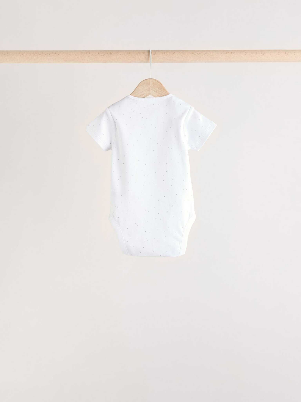 Боди с коротким рукавом для малышей Next E57-522, 5 шт., Белый