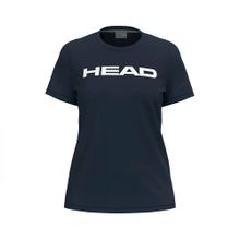 Футболка женская HEAD Club Original T-Shirt W 814845-NV-XL, р.XL, полиэстер, хлопок, эластан, т.сини