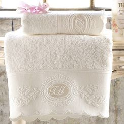 Набор полотенец ANTOINETTE крем 2 пр. TIVOLYO HOME