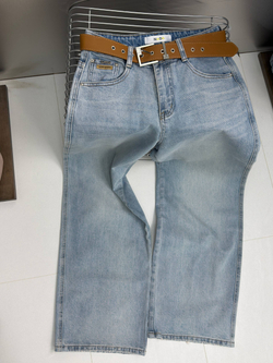 Брюки джинсовые женские арт. 8732 цвет "голубой"