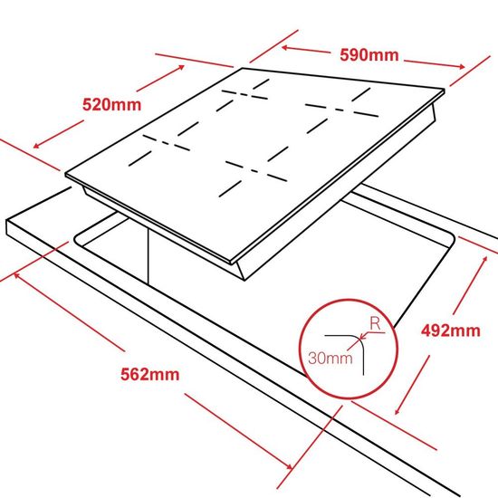 Индукционная варочная панель Ginzzu HCI-409