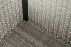 "Лунго" кашпо для цветов большое плетеное из искусственного ротанга, цвет бежевый