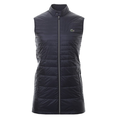 Мужская теннисная жилетка Lacoste Men's SPORT Lightweight Water-Resistant Quilted Vest - navy blue