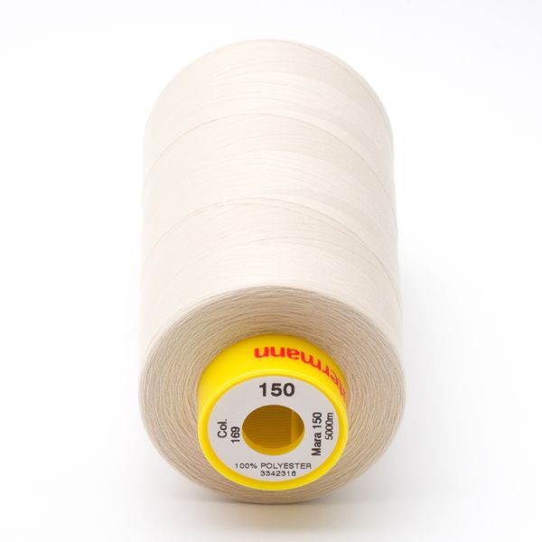 Нитка Gutermann Mara 150 (5000 метров), 1 боб., особо тонкая | 169 пломбир