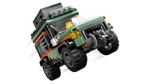 Конструктор Лего Сити Внедорожный горный грузовик 60447 | LEGO City Off-Road Mountain Truck для экспедиций 221 деталь 6+