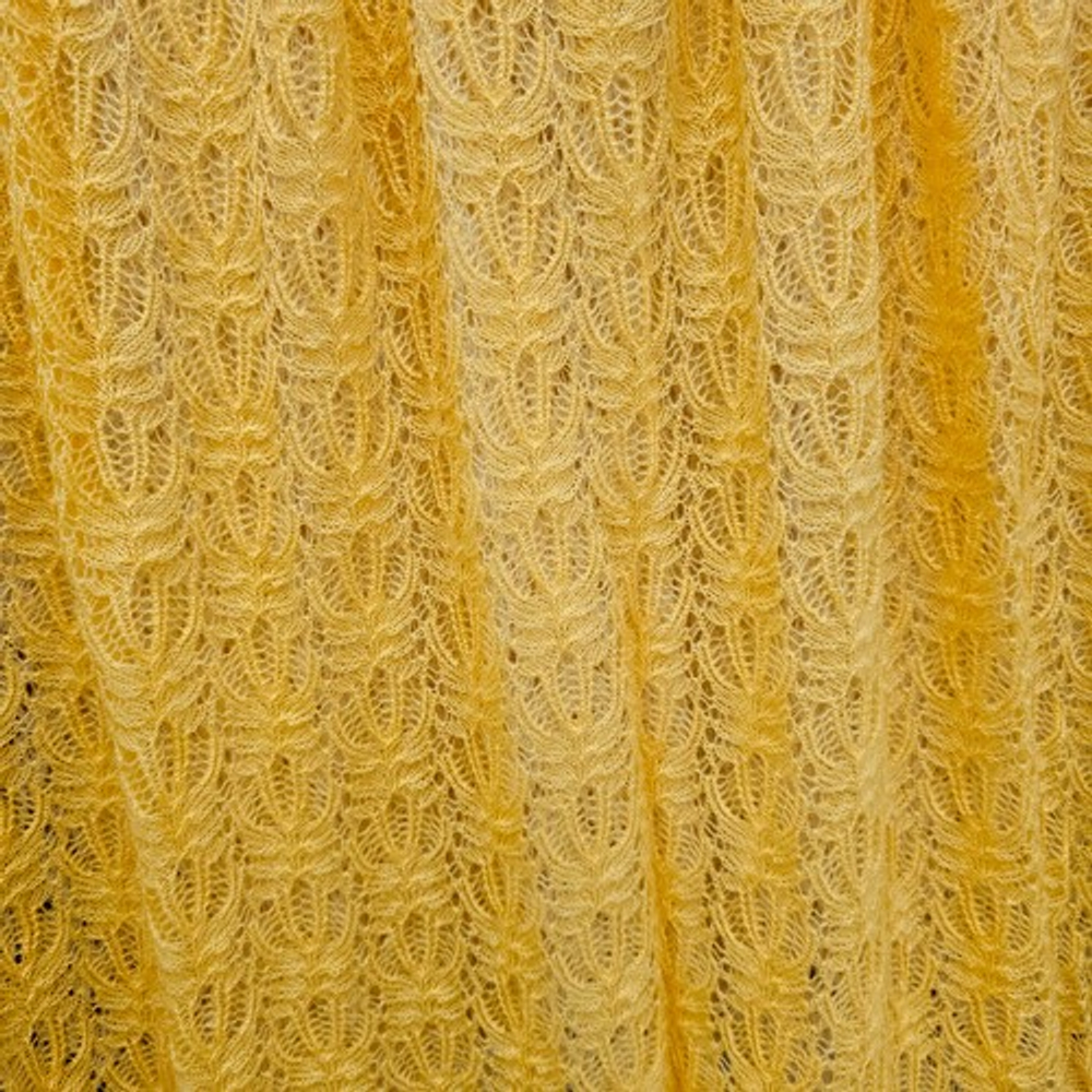 Плед Амариллис Rene Real шафран 110x170 см