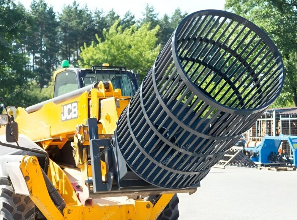 Просеиватель грунта на Телескопический погрузчик New Holland