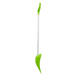 Лопата для уборки снега пластиковая Profi, 535 х 385 х 1400 мм, стальной черенок, Россия, Сибртех