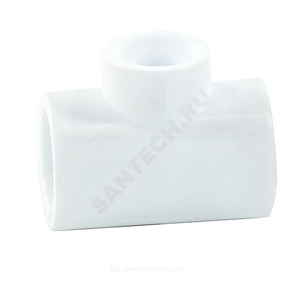 Тройник PP-R переходной белый Дн 32х25х32 PRO VALFEX 10322532-PRO