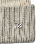Хлопковая шапка Calvin Klein - экрю(K60K612598)
