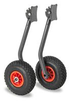 Транцевые колеса перекдные для лодок с НДНД, крепление "Ежик"