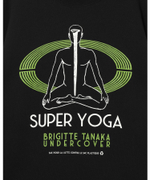 UNDERCOVER x BRIGITTE TANAKA СВИТШОТ ЧЕРНЫЙ SUPER YOGA