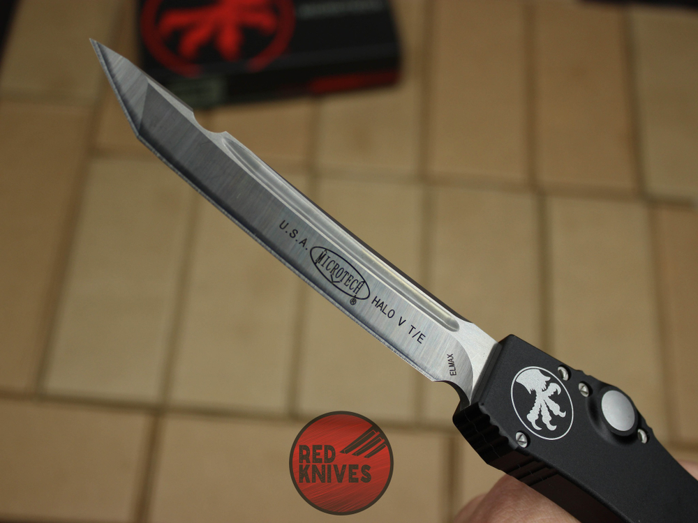 Нож Microtech Halo 5 T/E BK 150-1TBK