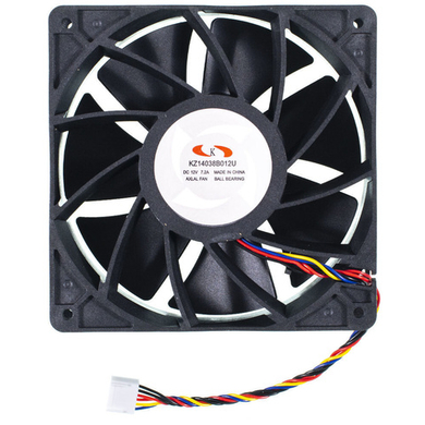 Кулер/Вентилятор KZ14038B012U3 140*140мм для Whatsminer 7.2A 4pin