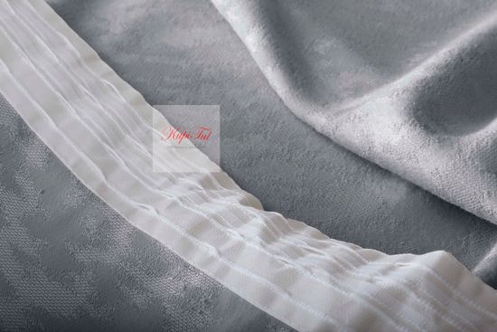 Комплект штор Луи (Silver). Шторы из стриженного бархата