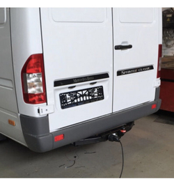 Фаркоп Oris на Volkswagen Crafter LT3, Mercedes Sprinter (W901-905), Sprinter Classic (W909) (паспорт и сертификат в комплекте,без электрики) 2254-F