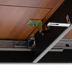 Стол Соната Люкс раздвижной/Sonata Lux extension table массив сосны, антик /графит, 120-(150)х75х75 см