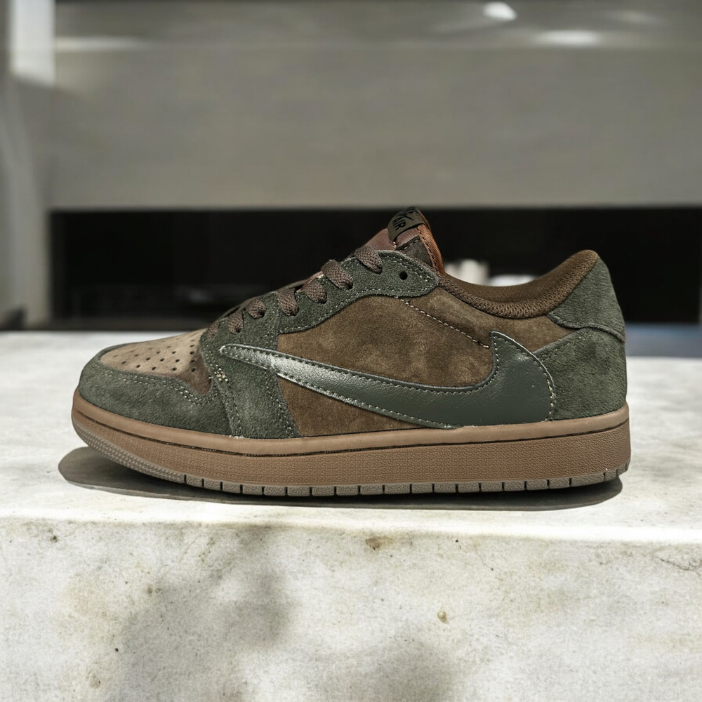Nike Air Jordan 1 Retro Low OG SP • Velvet Brown