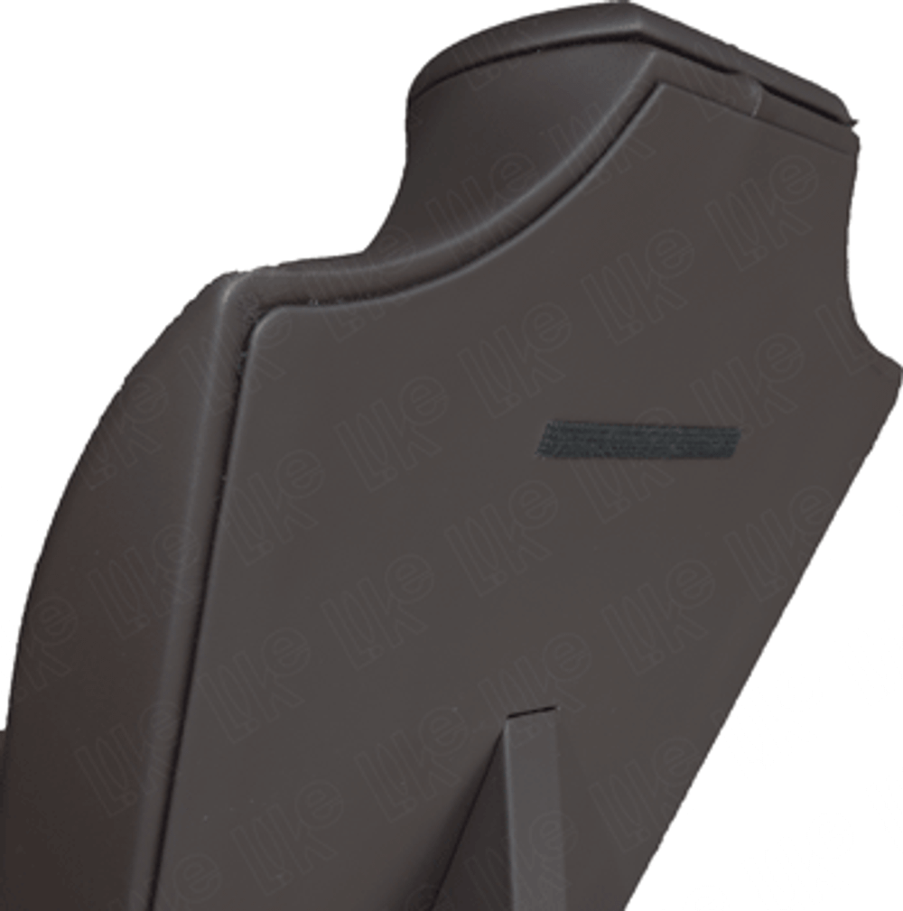 Бюст объемный серия Елена/квадратное основание/ф.№5 (резинка)/Н-335 мм.