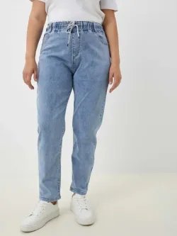 Джинсы на резинке