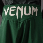 Детские шорты Venum Attack green/off white