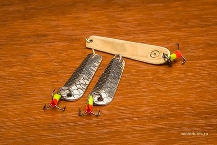 Блесна Зимняя WINTERLURES "Гробик" 35мм  классика