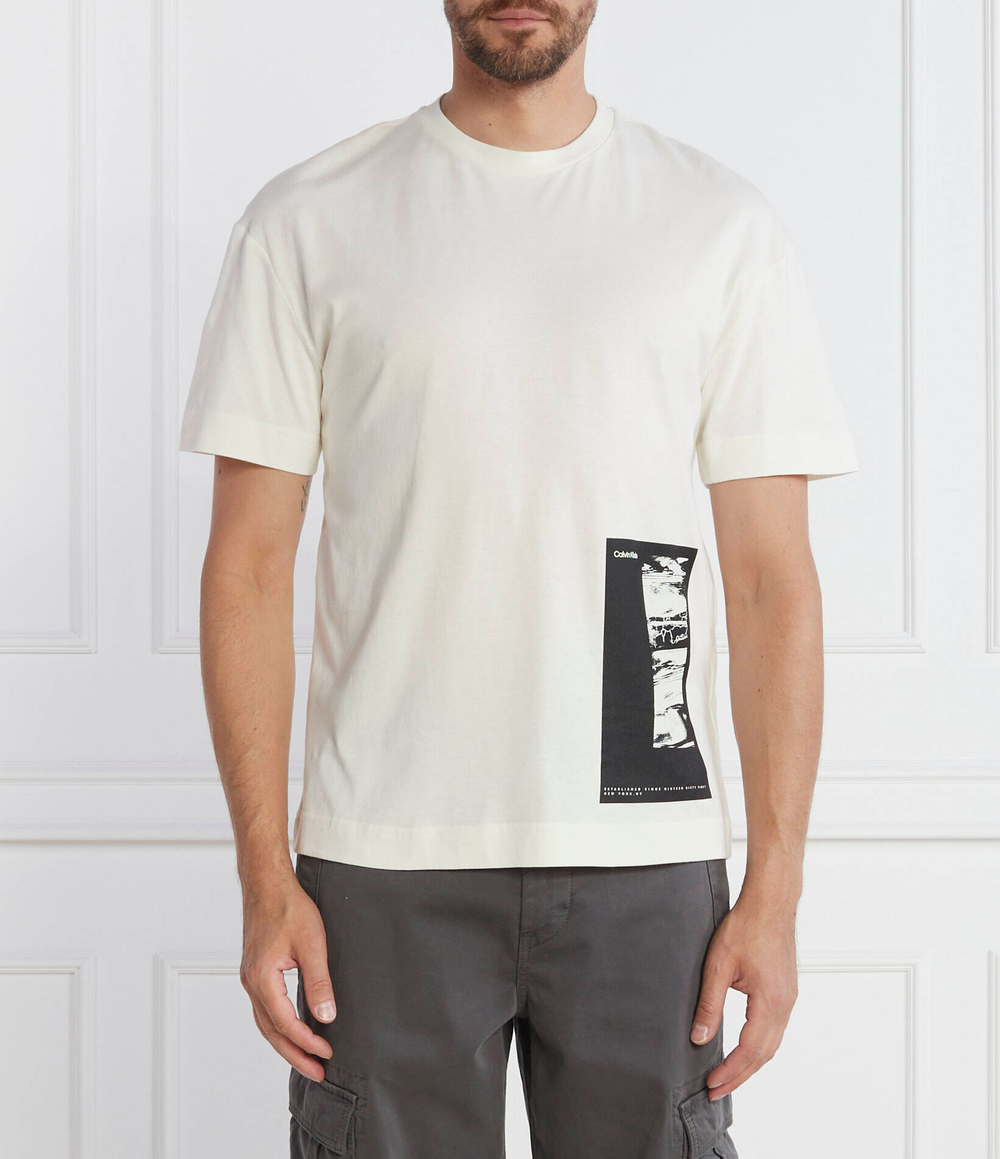 Футболка HORIZON PRINT Calvin Klein - белый(K10K111836)