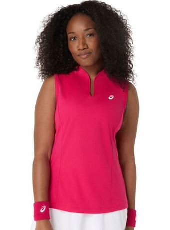 Женский топ теннисный Asics Court - bright rose