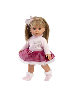 Кукла Llorens мягконабивная 35см Elena (53552)