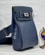Сумка-слинг Hermes из кожи крокодила, арт. 477461755