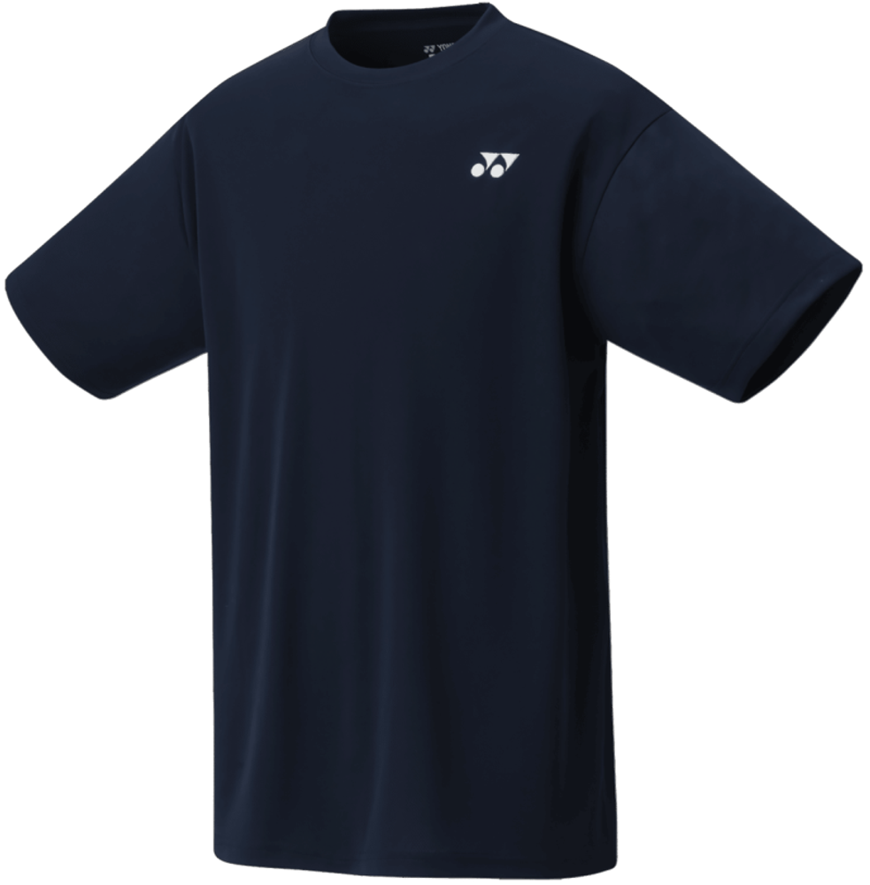 Футболка мужская теннисная Yonex Men&#39;s Crew Neck Shirt - navy blue