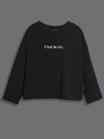 Летний костюм для девочки, лонгслив и юбка