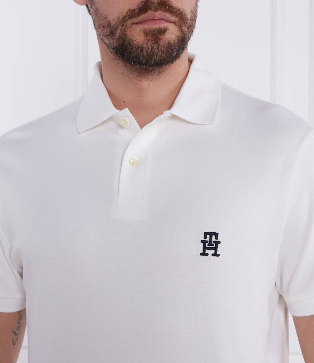 Поло Tommy Hilfiger - белый(MW0MW33579)