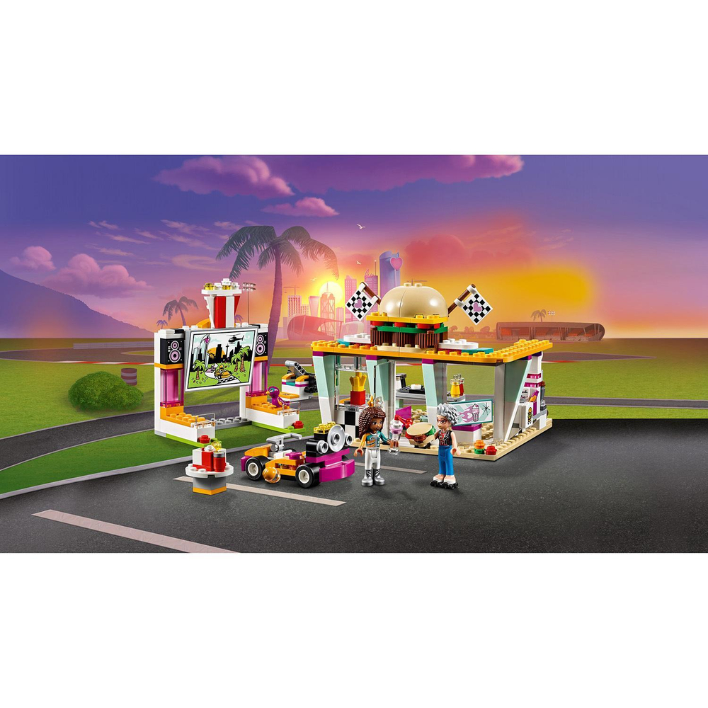 LEGO Friends: Передвижной ресторан 41349 — Drifting Diner — Лего Френдз Друзья Подружки