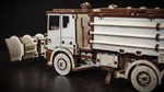Снегоуборочная машина (Snow Truck) от EWA - Деревянный конструктор, сборная механическая модель, 3D пазл