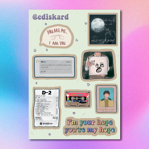 Стикерпак / ediskard / BTS #2